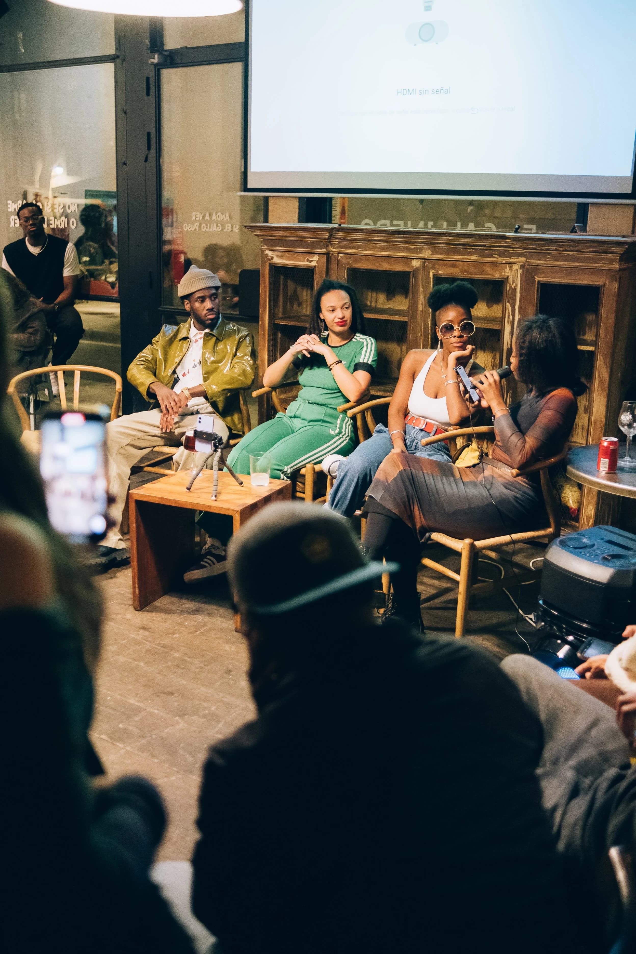 Official Linkup Society event with community members gathering